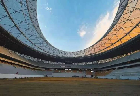 建设中的天府奥体公园